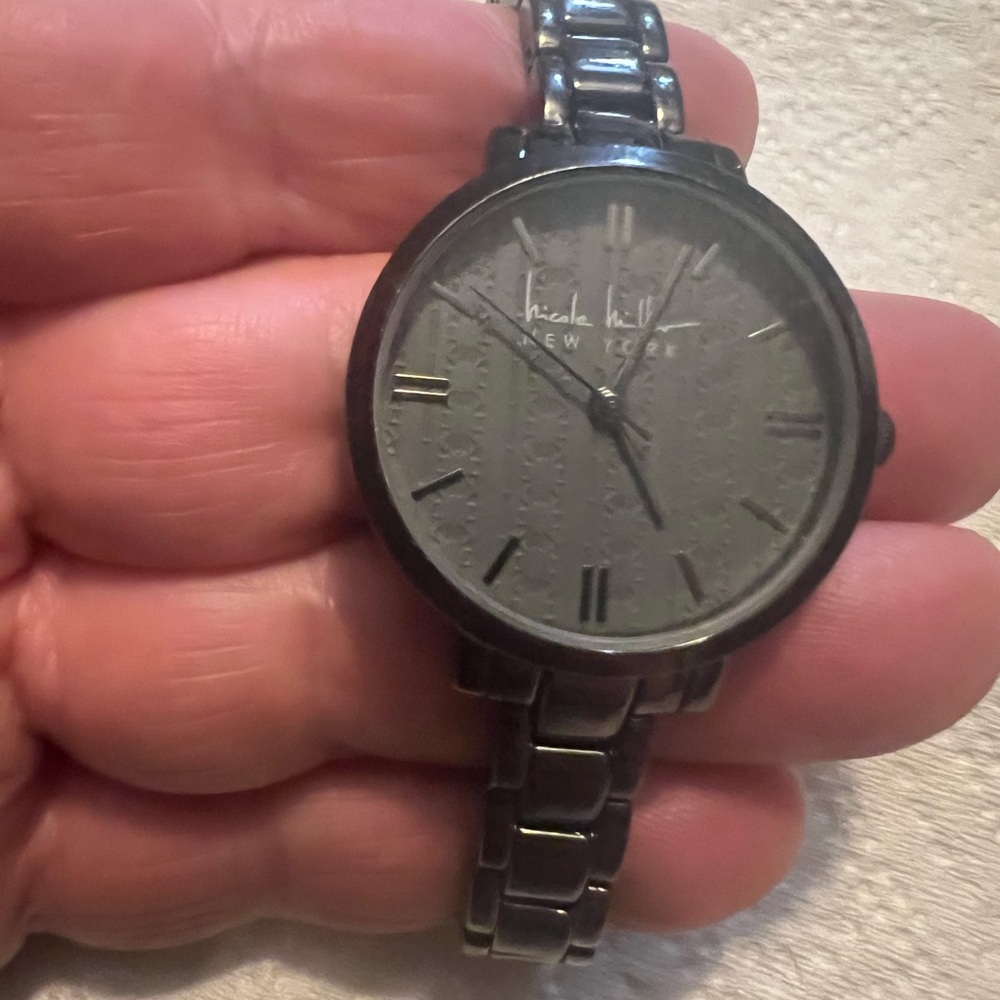 Men's Silver Watch by